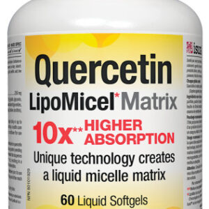 Natural Factors Quercetin LipoMicel Matrix 250mg