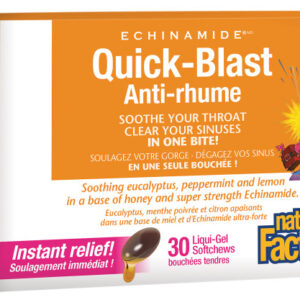 Natural Factors Echinamide Quick-Blast Softchews