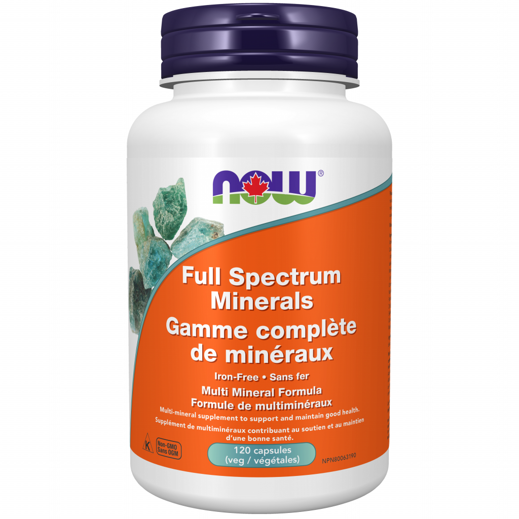 Now Full Spectrum Minerals The Water Bug Health Food Store