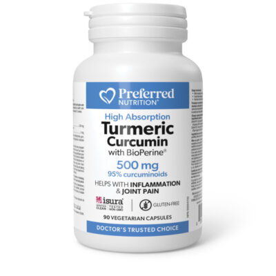 Preferred Nutrition Turmeric Curcumin with BioPerine