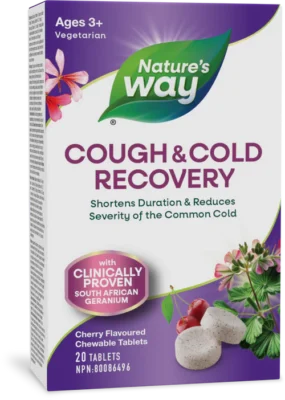 Nature's Way Cough & Cold Recovery Chewable Tablets