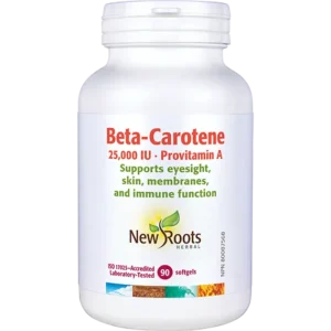 New Roots Beta-Carotene 25,000 IU