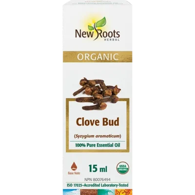 New Roots Organic Clove Bud Essential Oil