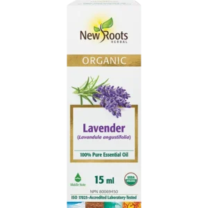 New Roots Organic Lavender Essential Oil
