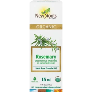 New Roots Organic Rosemary Essential Oil
