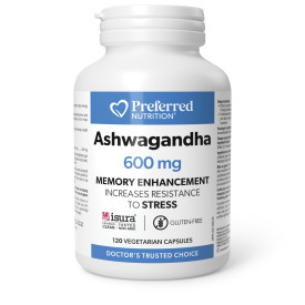 Preferred Nutrition Ashwagandha 600mg