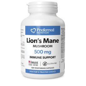 Preferred Nutrition Lion's Mane 500mg