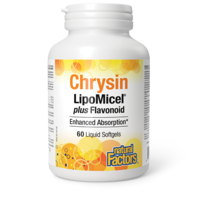 Natural Factors Chrysin LipoMicel plus Flavonoid