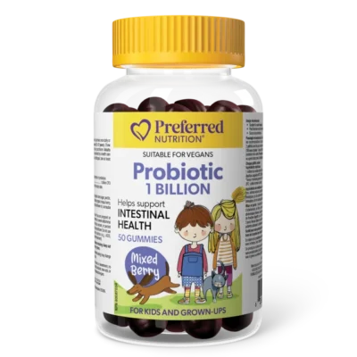 Preferred Nutrition Children's Probiotic Gummies 1 Billion