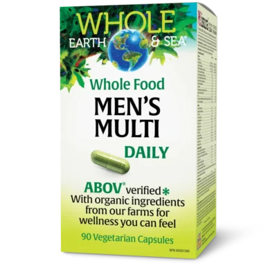 Natural Factors Whole Earth & Sea Men's Multivitamin & Mineral Caps
