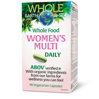 Natural Factors Whole Earth & Sea Women's Multivitamin & Mineral Caps